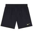 Boys Green & Black Goal Mode Shorts Set, 1, hi-res
