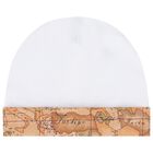 White & Beige Geo Map Babygrow Gift Set, 1, hi-res