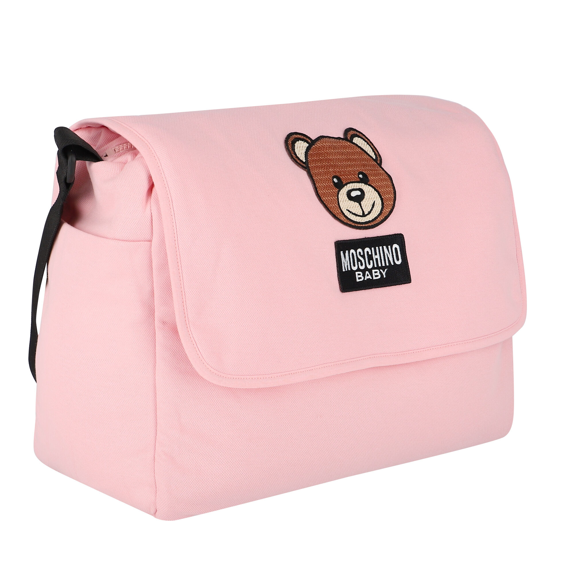Moschino diaper top bag pink