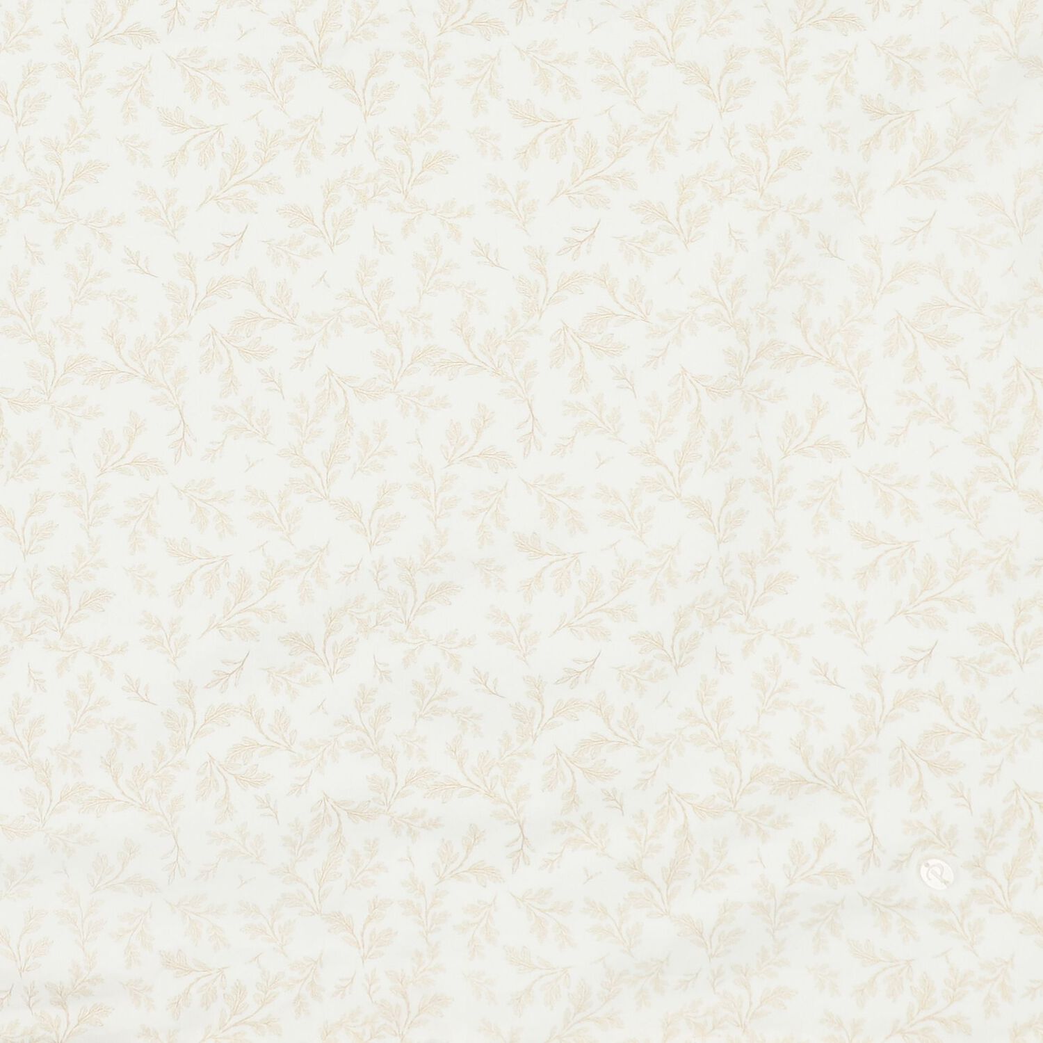 Baby Girls White & Beige Toile De Jouy Blanket, 1, hi-res