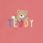 Baby Boys Orange & Ivory Teddy Bear Shorts Set, 1, hi-res