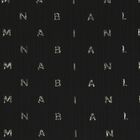 تنورة بنات بالشعار باللون الأسود والذهبي, 1, hi-res