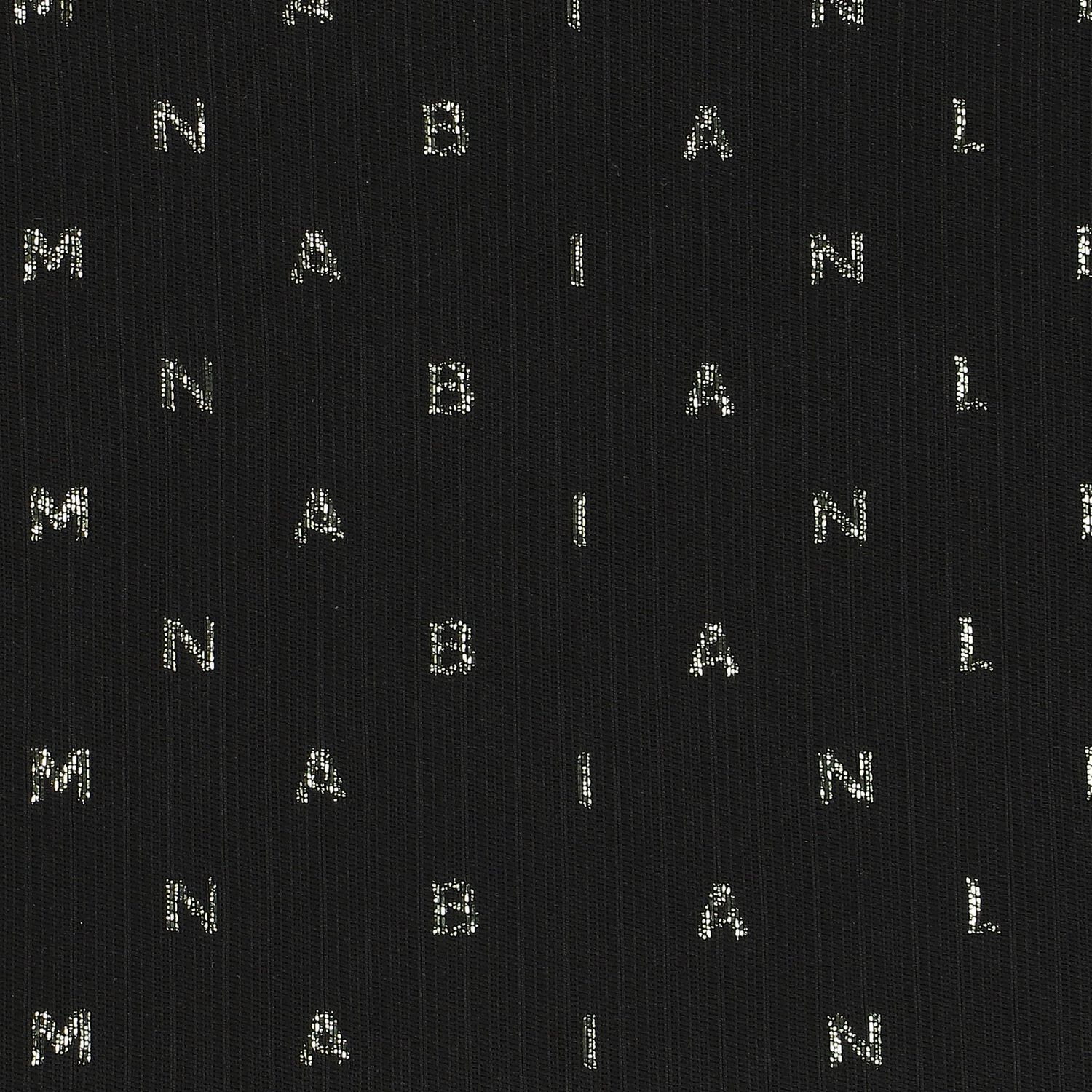 تنورة بنات بالشعار باللون الأسود والذهبي, 1, hi-res image number null