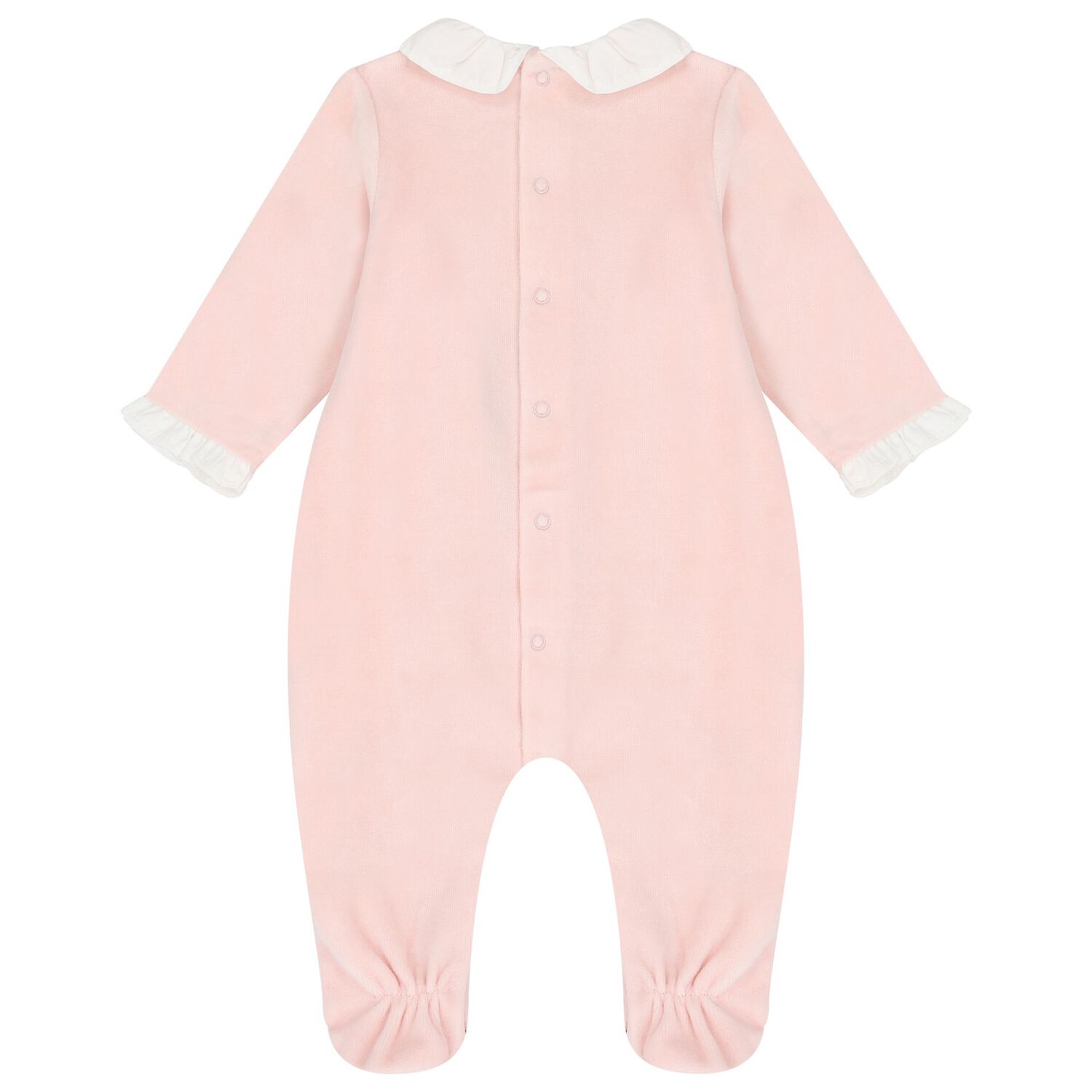   أفرول بنات  باللون العاجي والوردي ( قطعتان), 1, hi-res