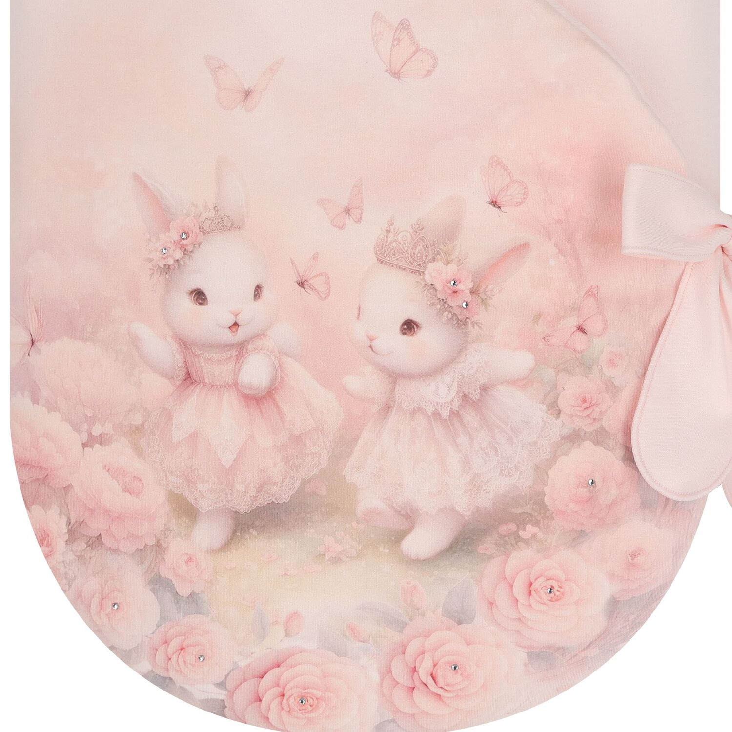 مدس بطعبة أرانب للبنات باللون الردي , 1, hi-res