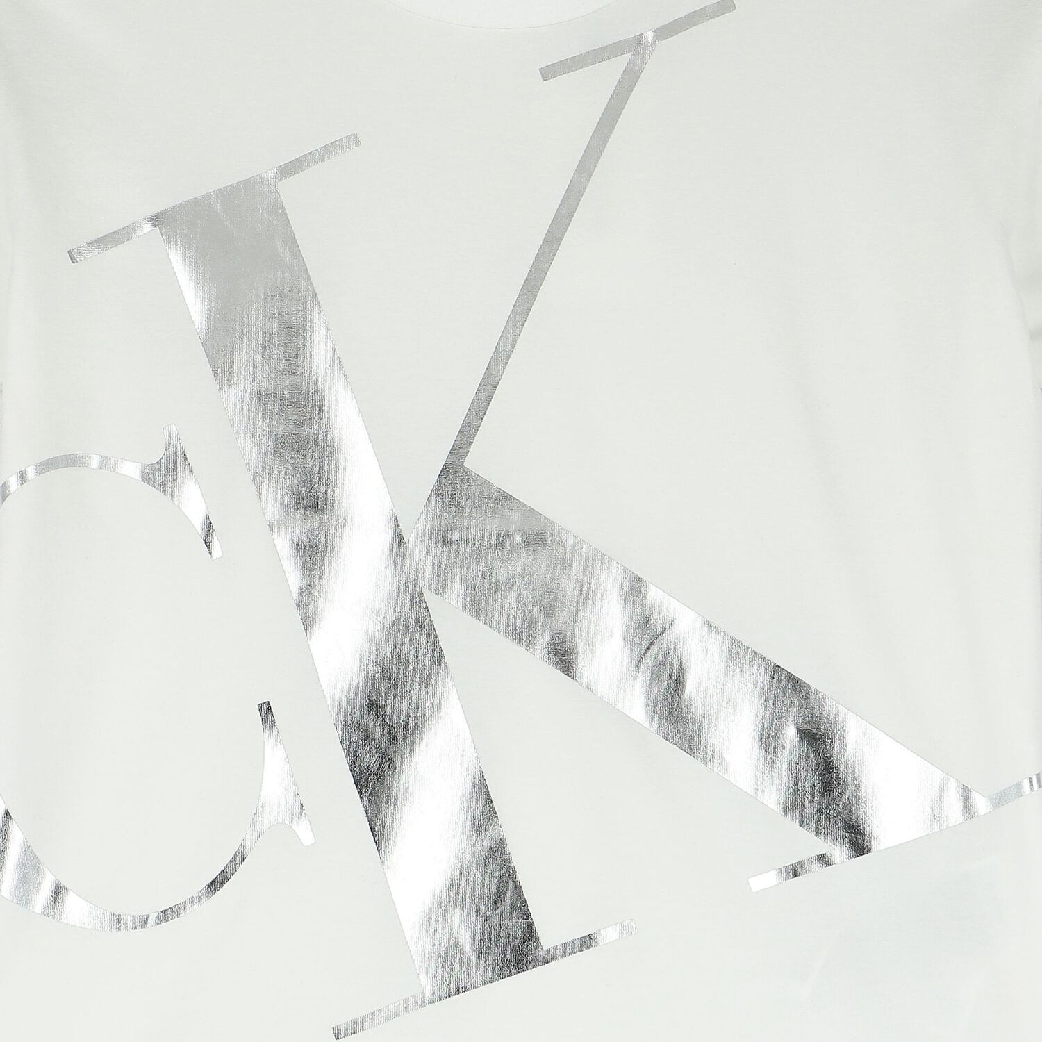 تيشيرت أولاد بالشعار باللون الأبيض, 1, hi-res