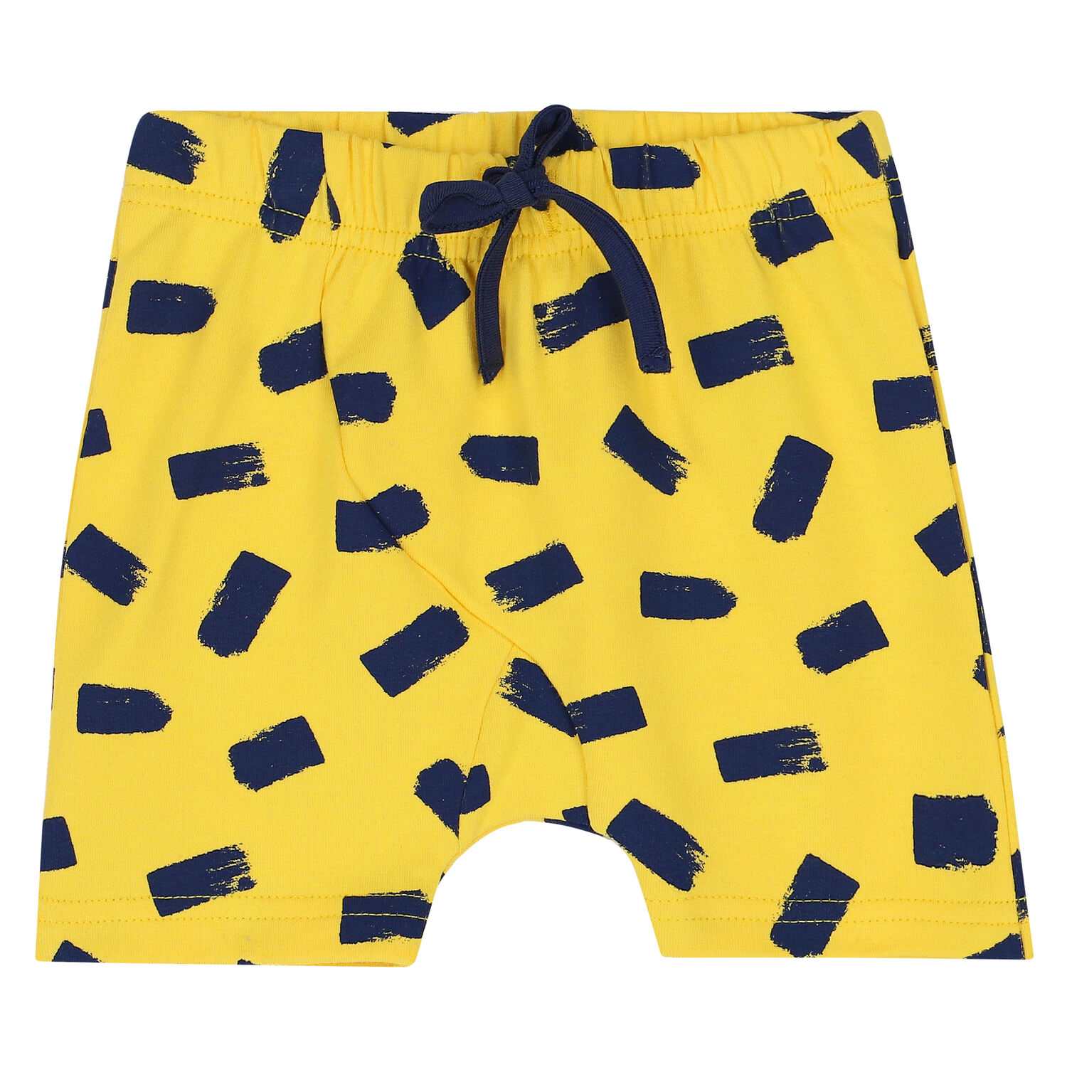 Boys White & Yellow Shorts Set, 1, hi-res image number null