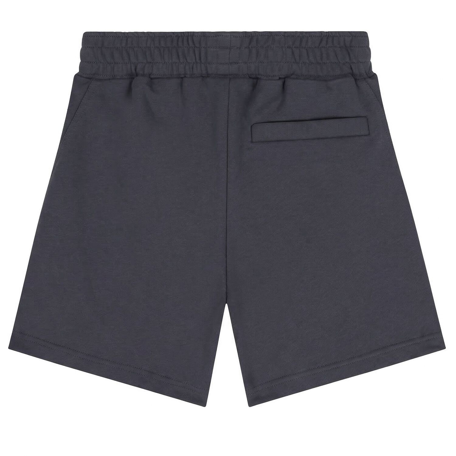 Boys Navy Blue Logo Shorts, 2, hi-res