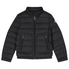 Boys Navy Blue Padded Jacket, 1, hi-res