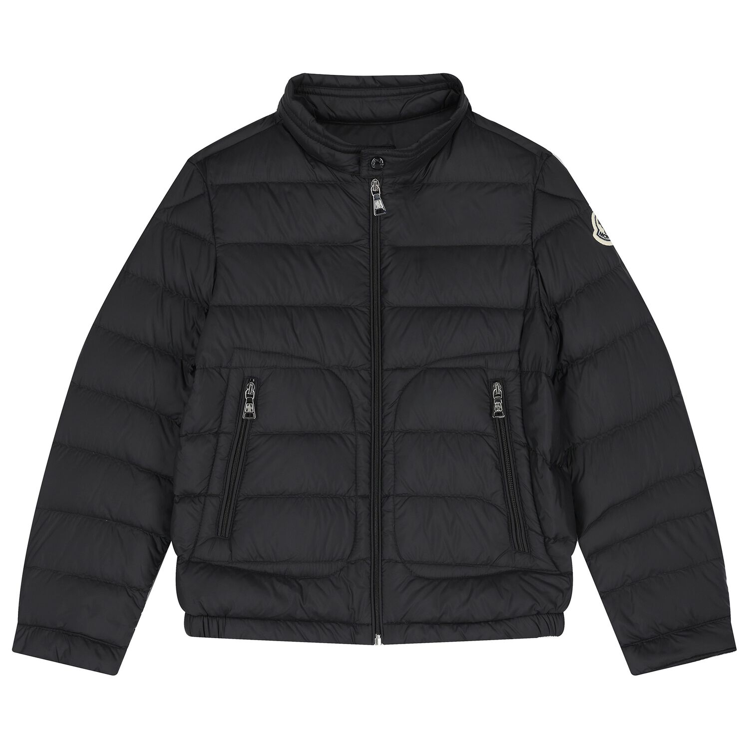 Boys Navy Blue Padded Jacket, 1, hi-res image number null