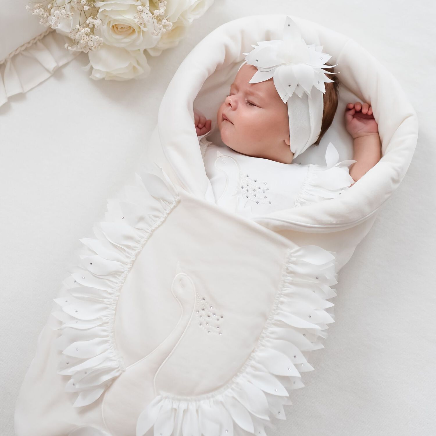 مدس للبنات باللون العاجي للأطفال , 1, hi-res