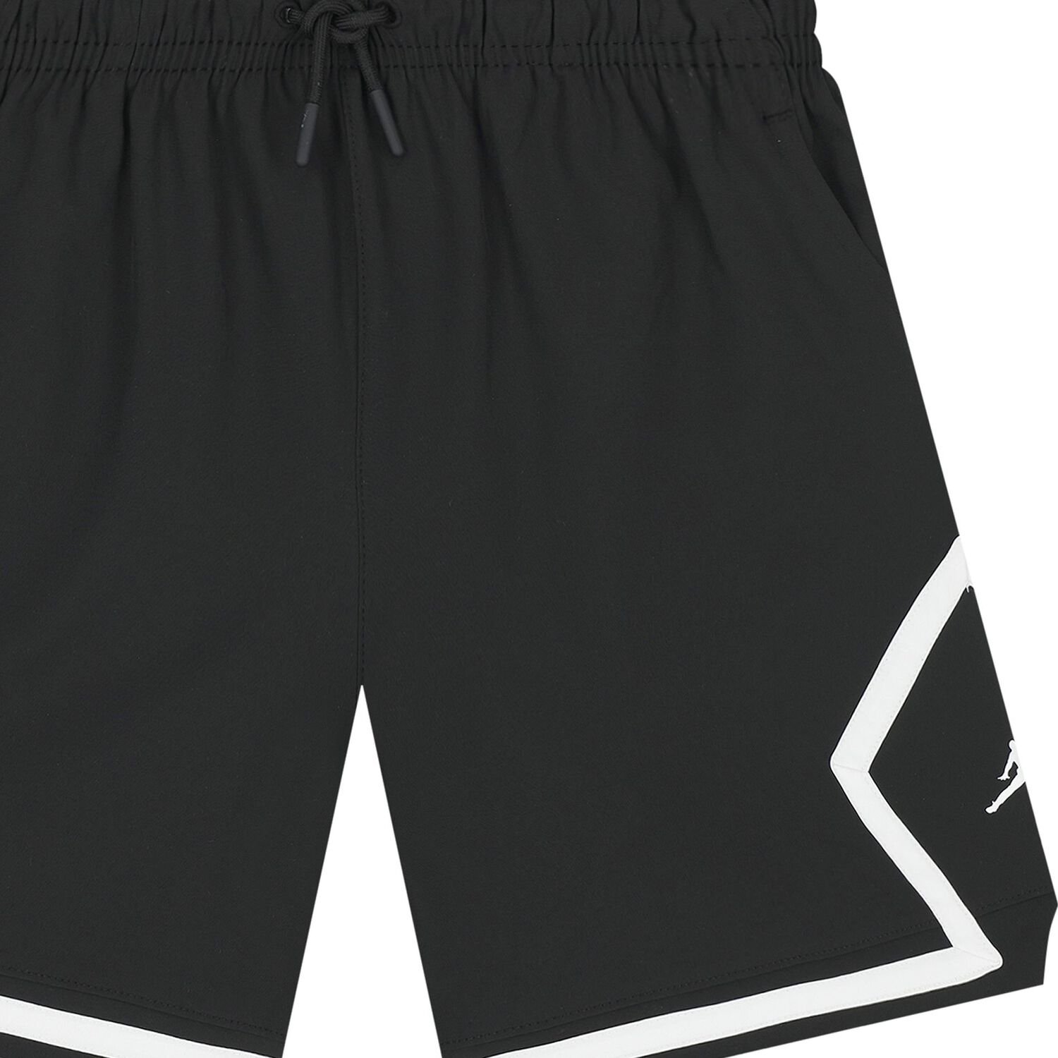 Boys Black Jordan Logo Shorts, 1, hi-res