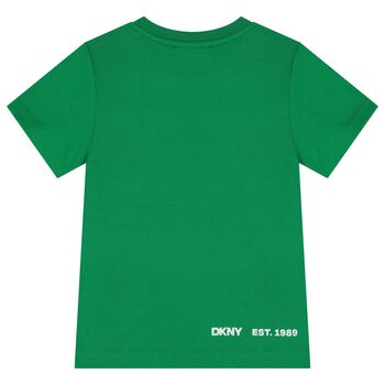Boys Green Logo T-Shirt