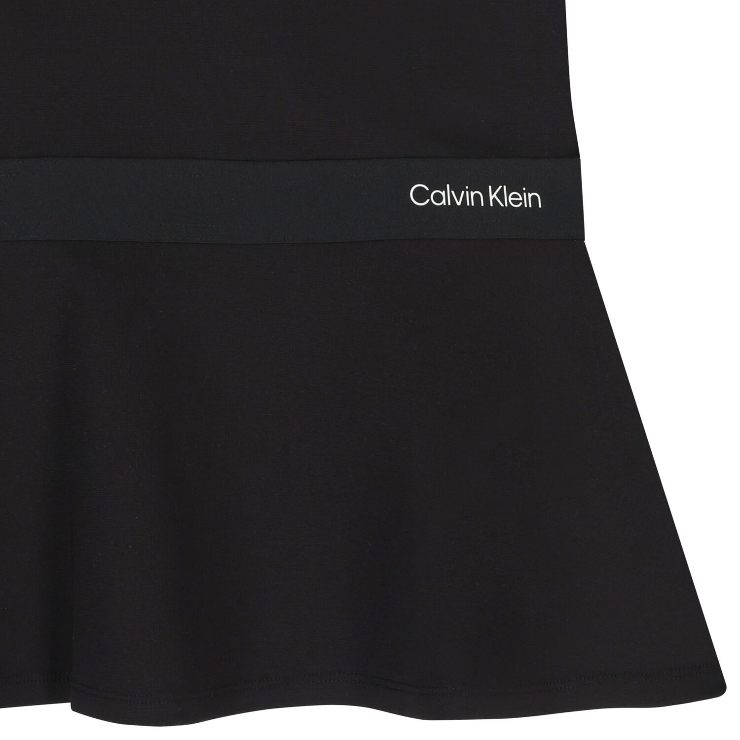 فستان بنات بالشعار باللون الاسود , 1, hi-res