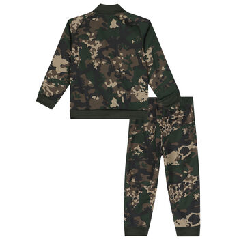 Green & Black Logo Tracksuit