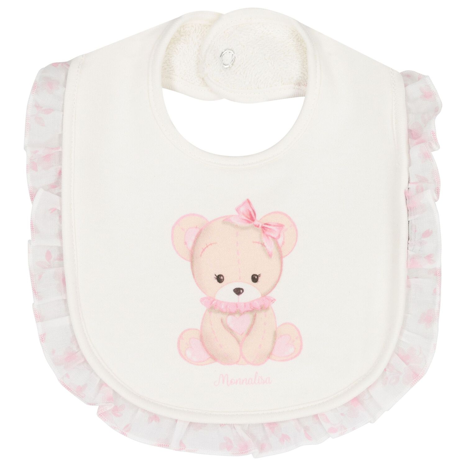 Baby Ivory & Pink Teddy Bear Babygrow Gift Set, 1, hi-res