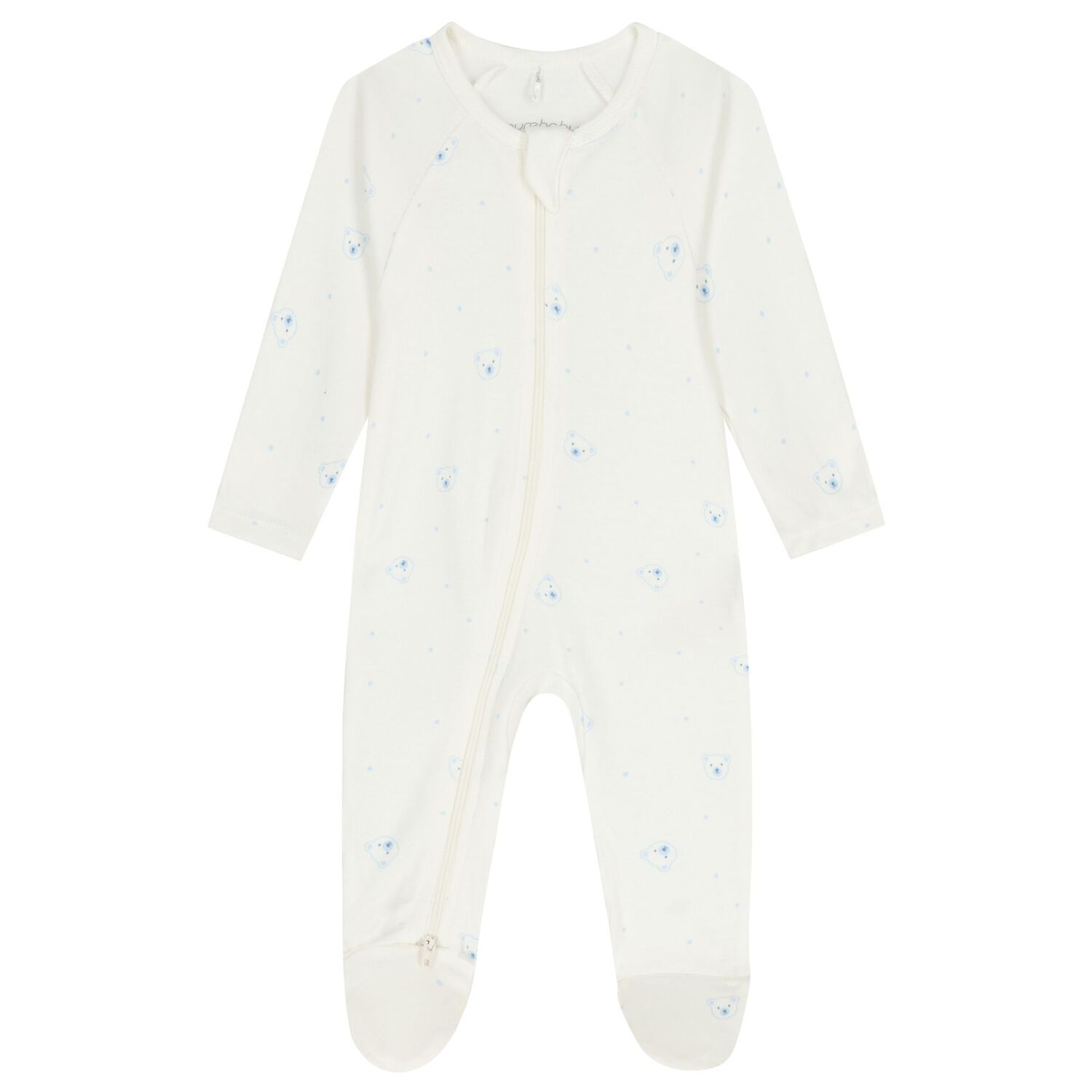 ملابس أطفال للأولاد باللونين الأبيض والأزرق (عبوة من 4 قطع), 1, hi-res image number null