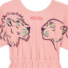 فستان بالشعار باللون الوردى, 1, hi-res