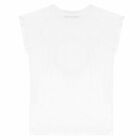 Girls White Logo Shirt, 2, hi-res