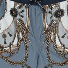 شورت سباحة أزرق بشعار للأولاد, 1, hi-res