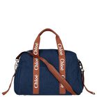 Navy Blue Logo Baby Changing Bag, 1, hi-res