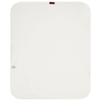 Baby Girls Ivory Logo Blanket