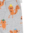 بنطال رياضي رمادي بطبعة سنجاب للأولاد الصغار, 1, hi-res