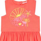 Girls Orange Dress, 1, hi-res