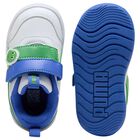 Younger Boys White & Blue Multiflex 2 Dino Trainers, 1, hi-res