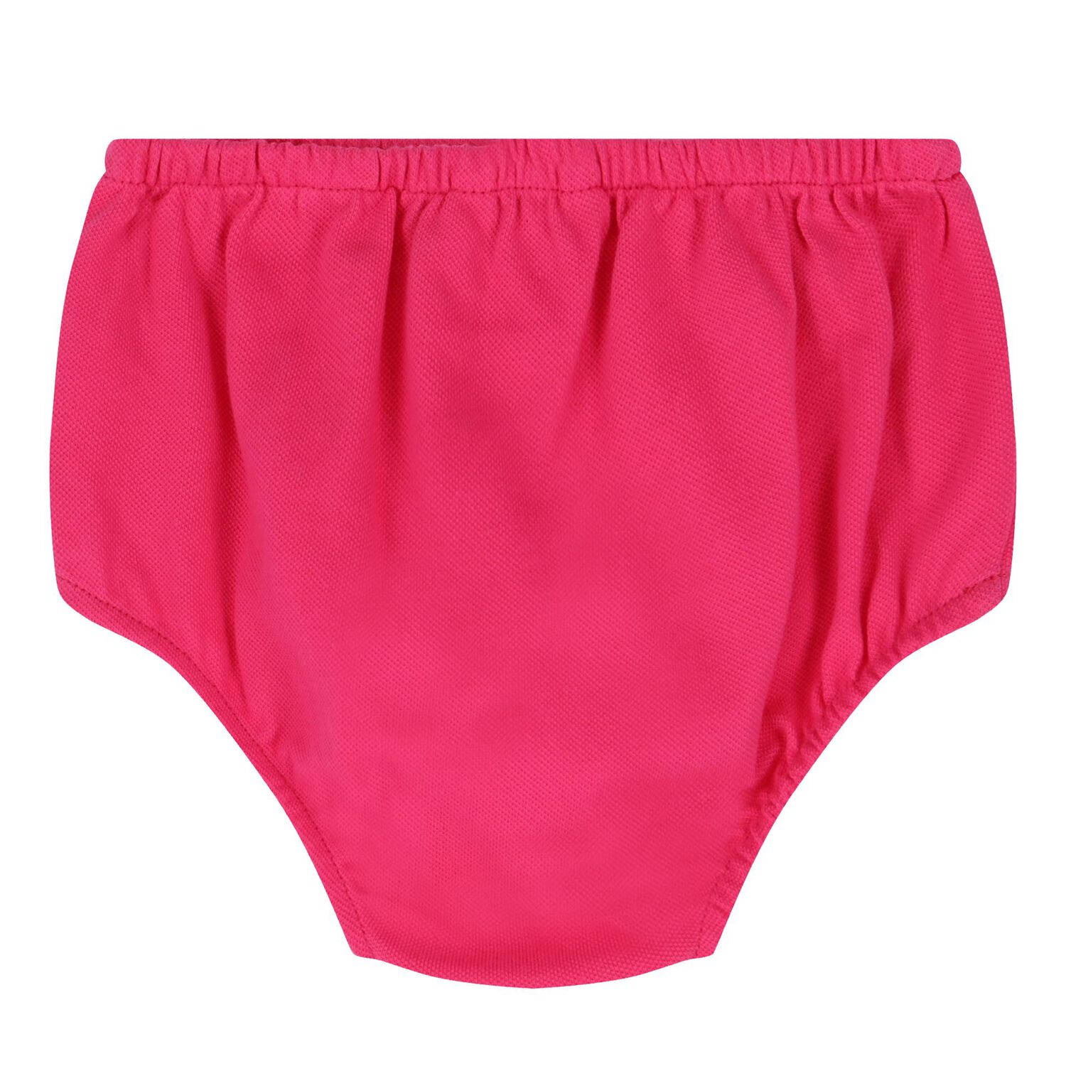 Baby Girls Pink Logo Polo Dress Set, 1, hi-res