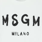 تيشيرت بالشعار باللون الابيض والاسود, 4, hi-res