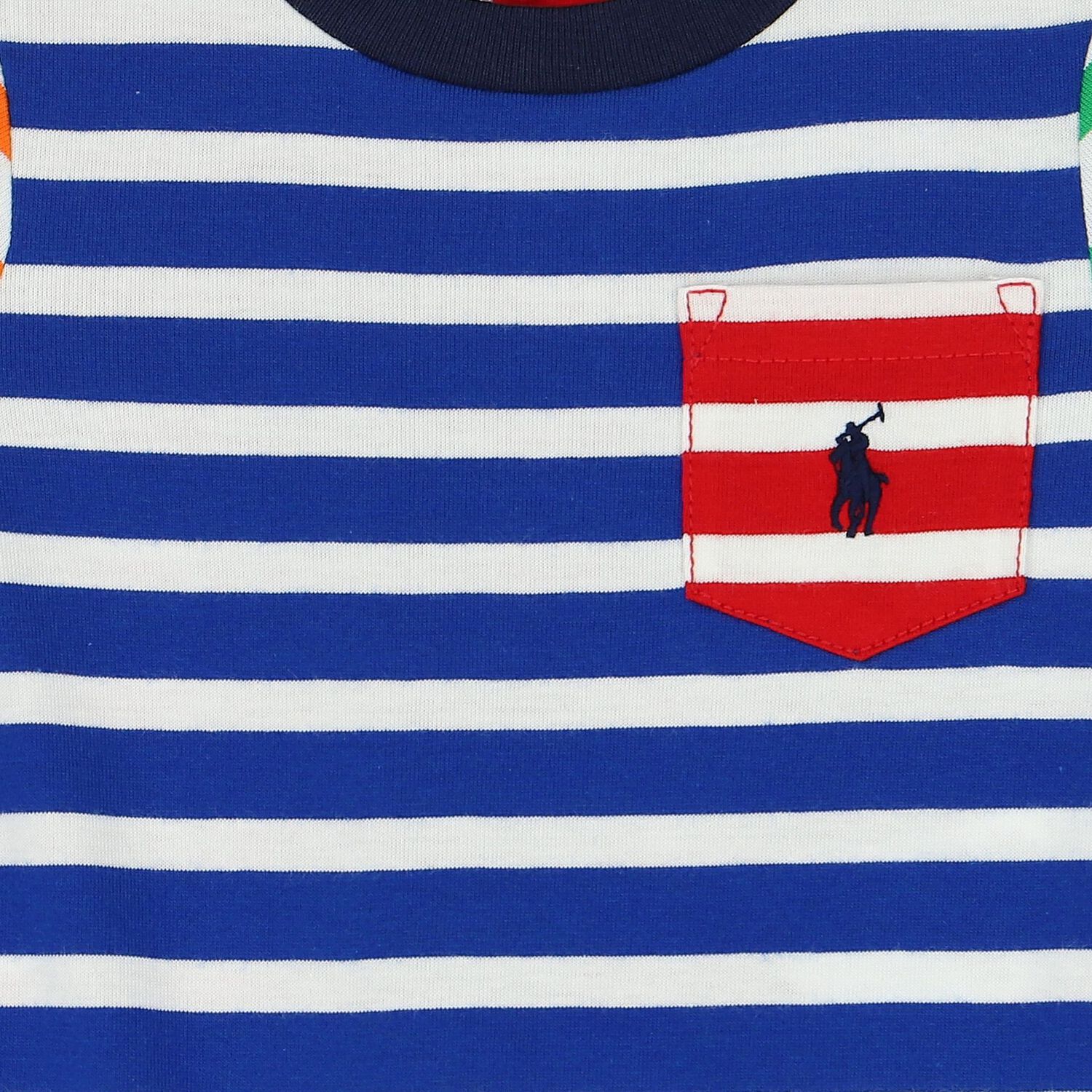 Baby Boys Multi-Colored Logo Romper, 1, hi-res image number null