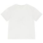 Girls Ivory Horse Logo T-Shirt, 1, hi-res