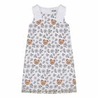 فستان تيدى اورجنزا باللون الابيض, 1, hi-res