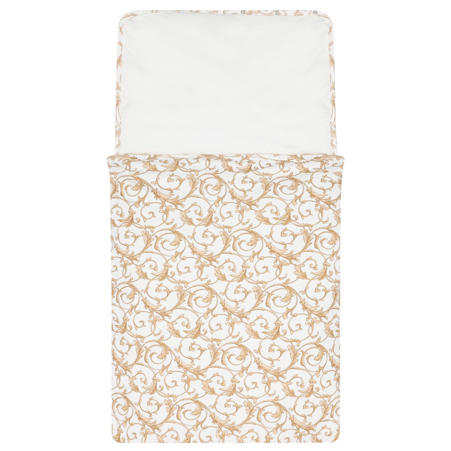 مدس اطفال باللون الابيض والذهبي , 1, hi-res