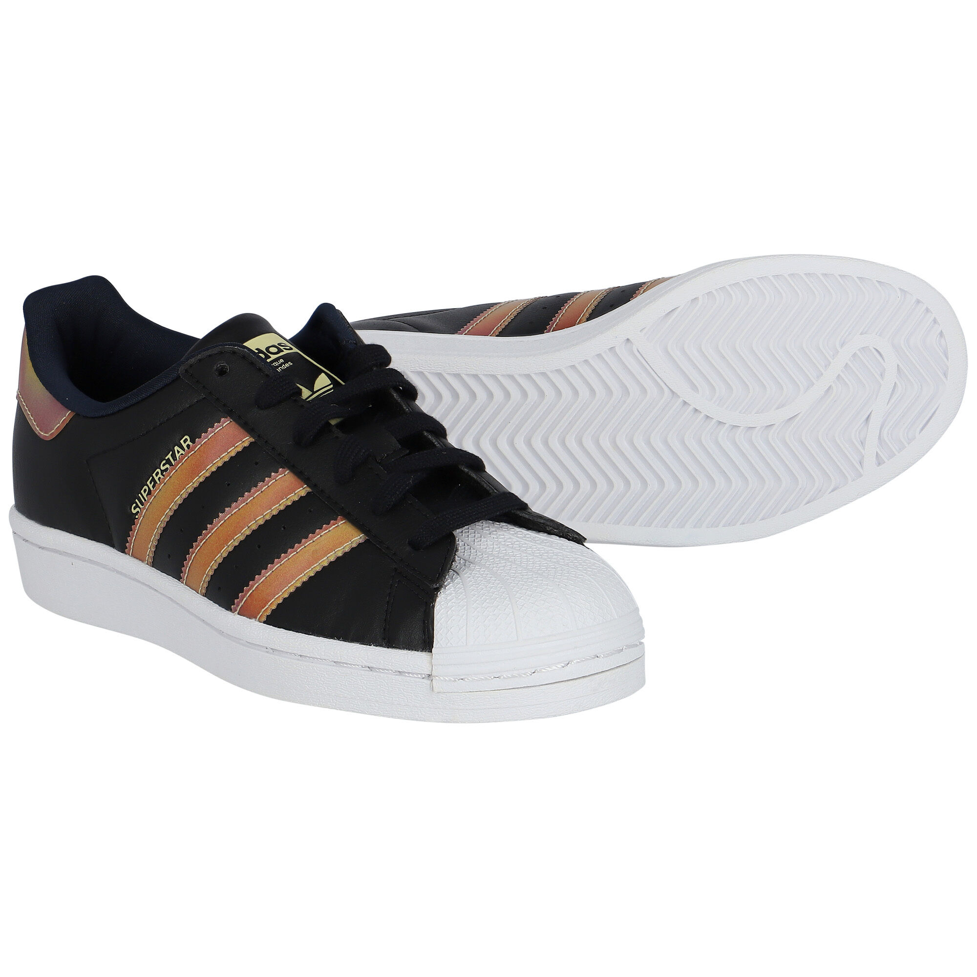 Superstar new arrivals black iridescent