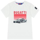 تيشيرت اولاد بالشعار باللون الابيض , 2, hi-res