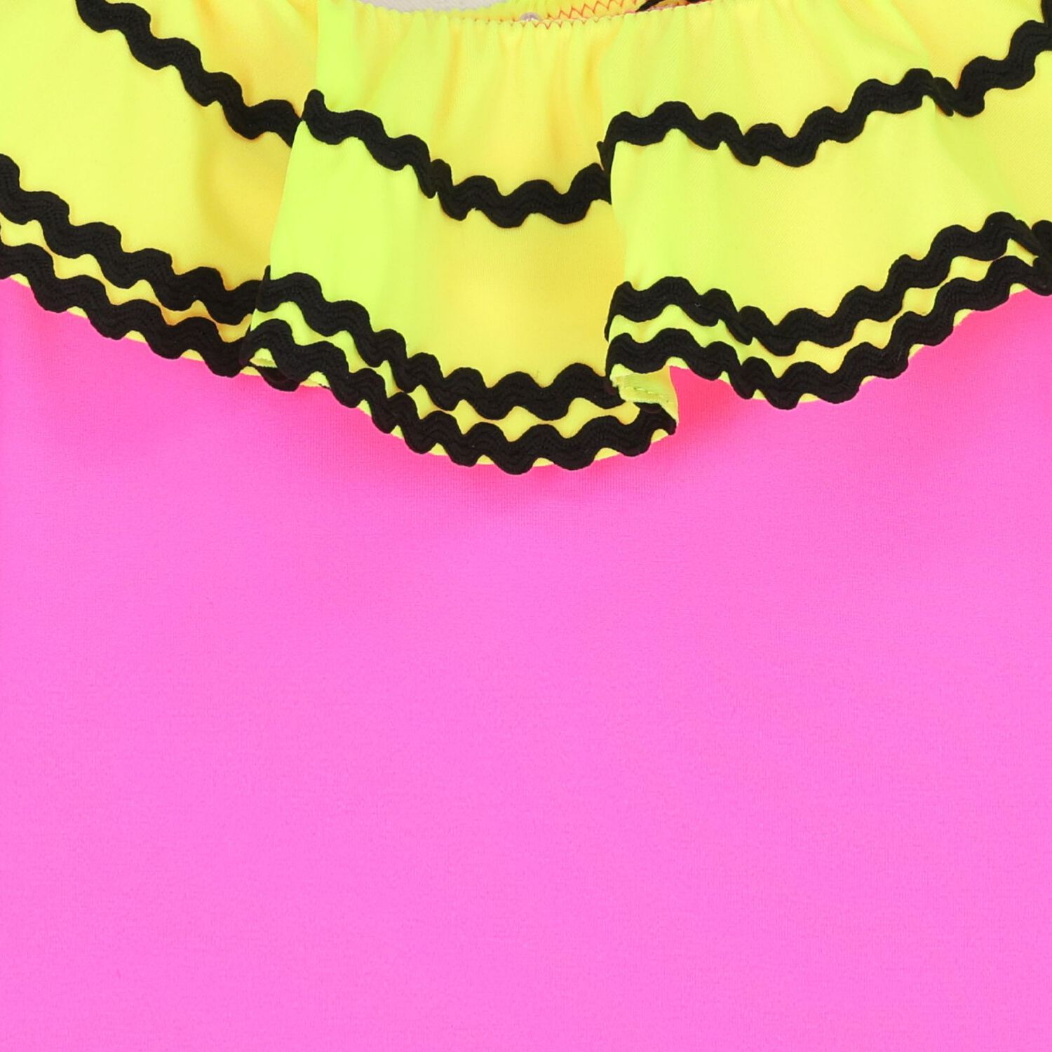 مايوه اطفال باللونين الوردي و الاصفر للبنات , 1, hi-res