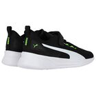 Boys Black Flyer Runner Trainers, 1, hi-res