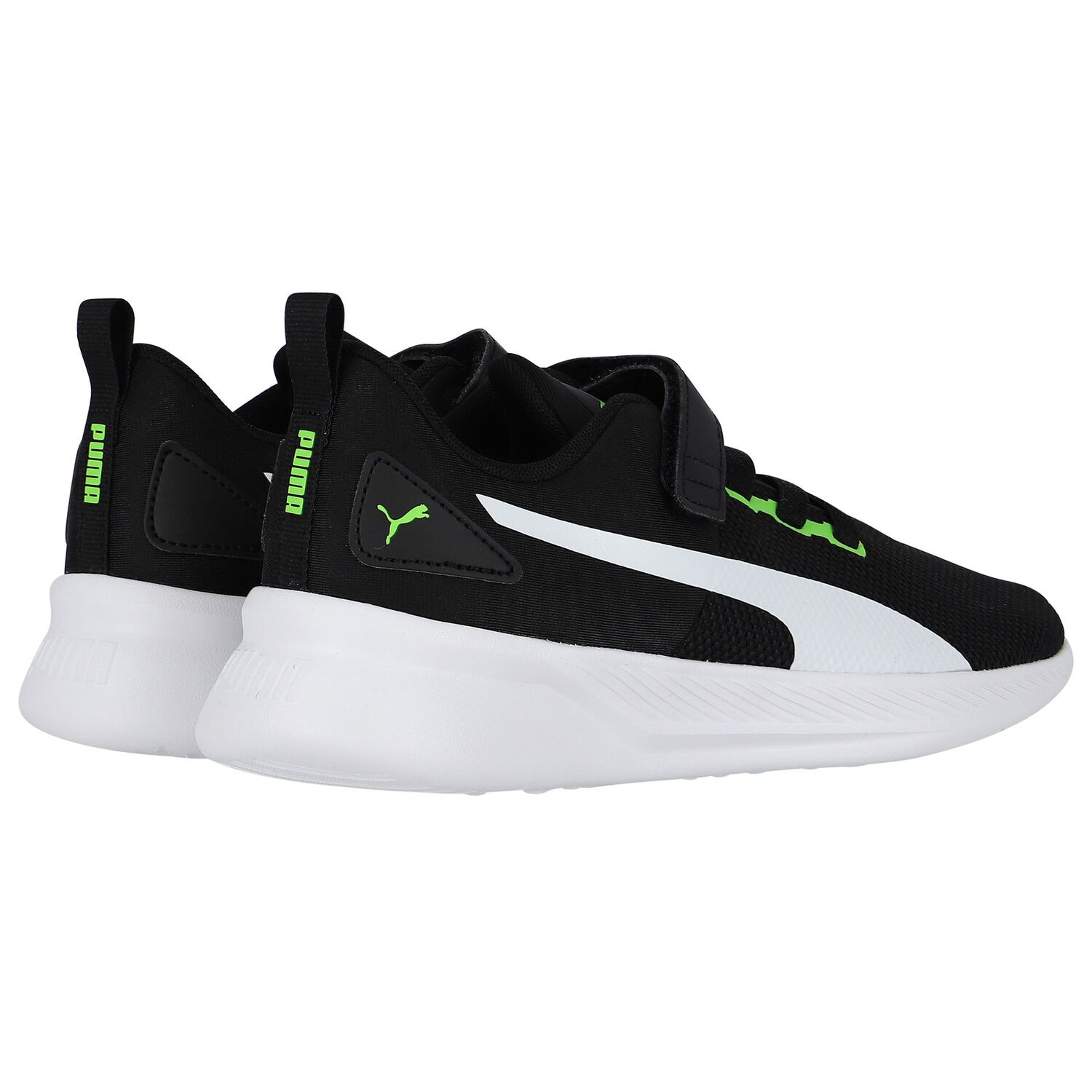Boys Black Flyer Runner Trainers, 1, hi-res image number null