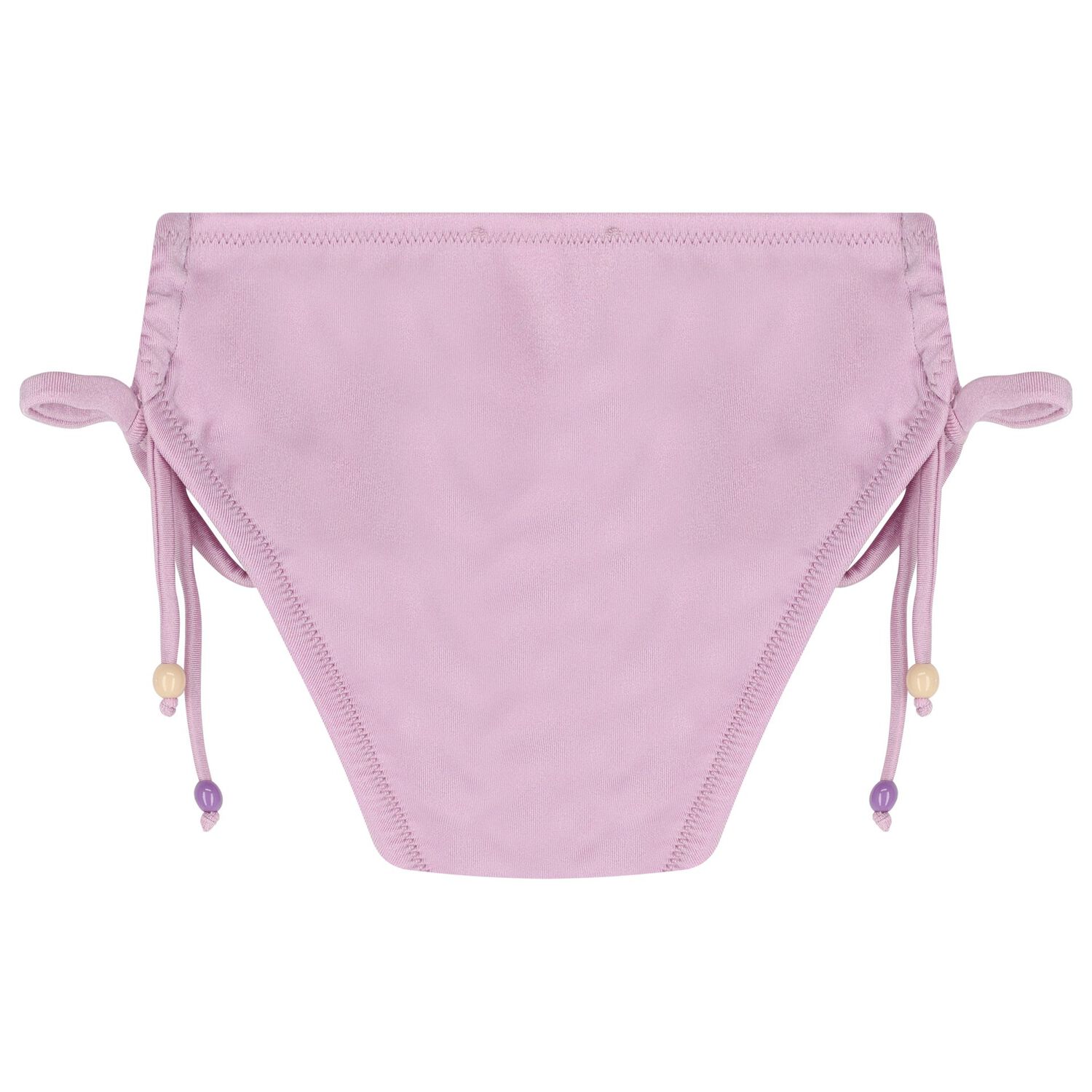 بكينى للبنات كروشيه بشكل متعرج باللون البنفسجى و الاسود والعاجى , 1, hi-res