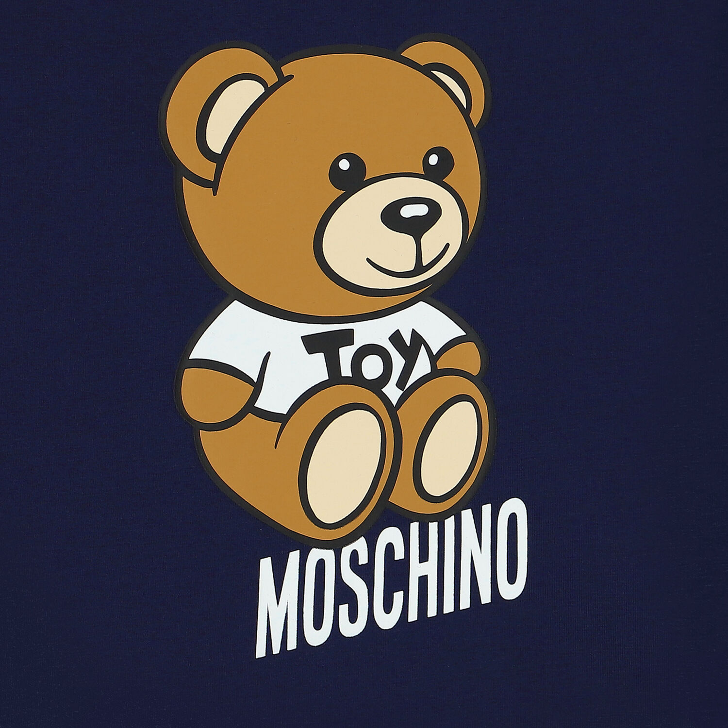 Navy Blue Teddy Bear Logo T-Shirt, 2, hi-res