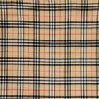 Beige Check Knitted Baby Blanket, 1, hi-res