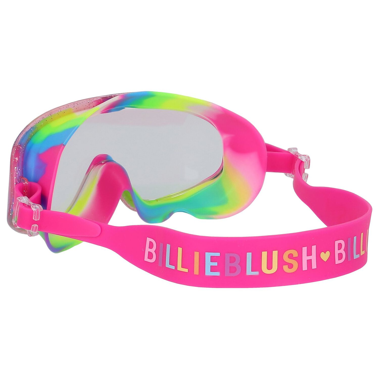 Girls Multi-Coloured Logo Goggles, 1, hi-res