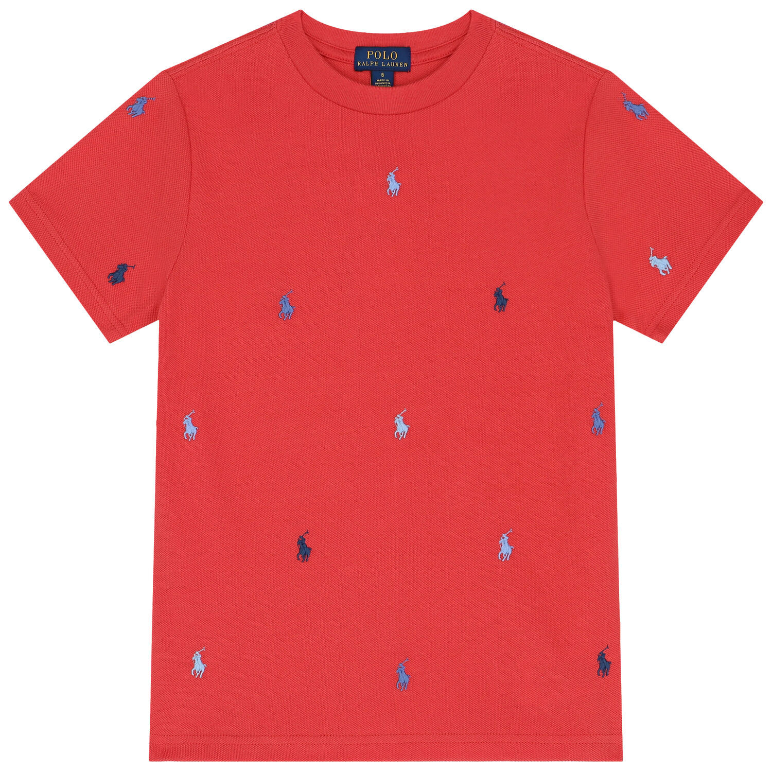 Boys Red Logo T-Shirt, 1, hi-res image number null