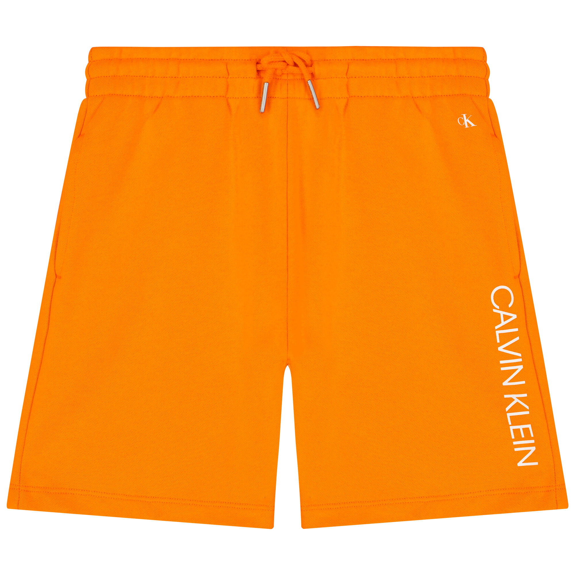 Calvin Klein Boys Orange Logo Shorts Junior Couture UAE