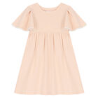 فستان بالشعار باللون الوردي, 1, hi-res