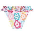 Girls Multi-Coloured Floral Bikini, 1, hi-res