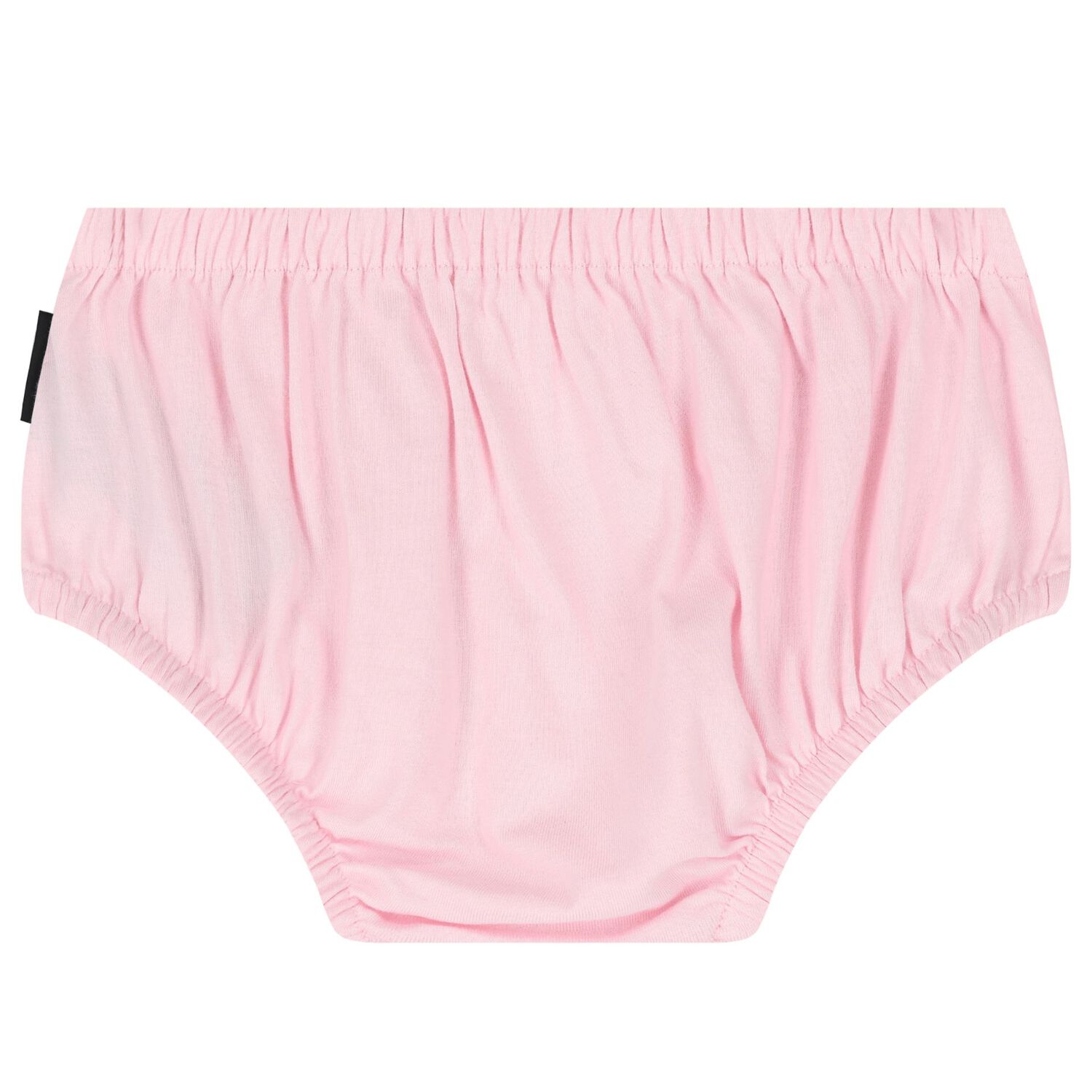 طقم بنات وردي بشعار للفتيات الصغيرات, 1, hi-res