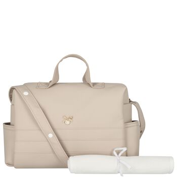 Beige Baby Changing Bag